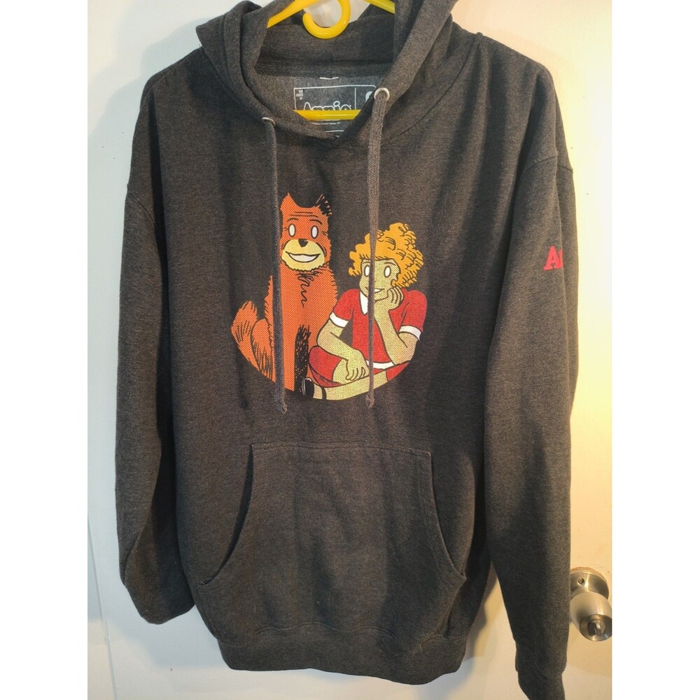 Annie The Broadway Musical Tour Cartoon Pullover Hoodie - Size Small